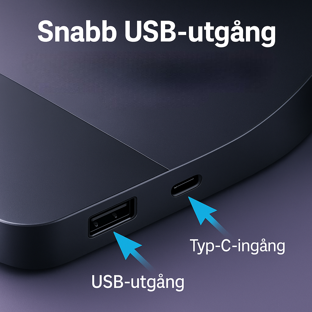 CHARGE Trådlös 4-i-1 Laddningsstation