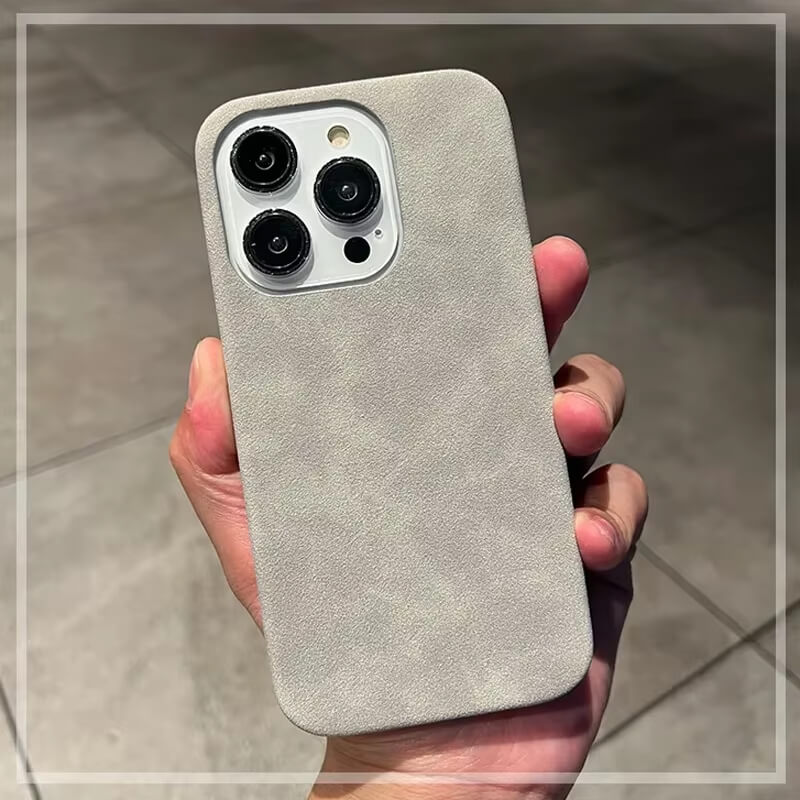 SUEDE iPhone Skal