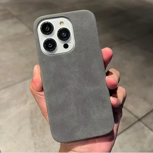 SUEDE iPhone Skal